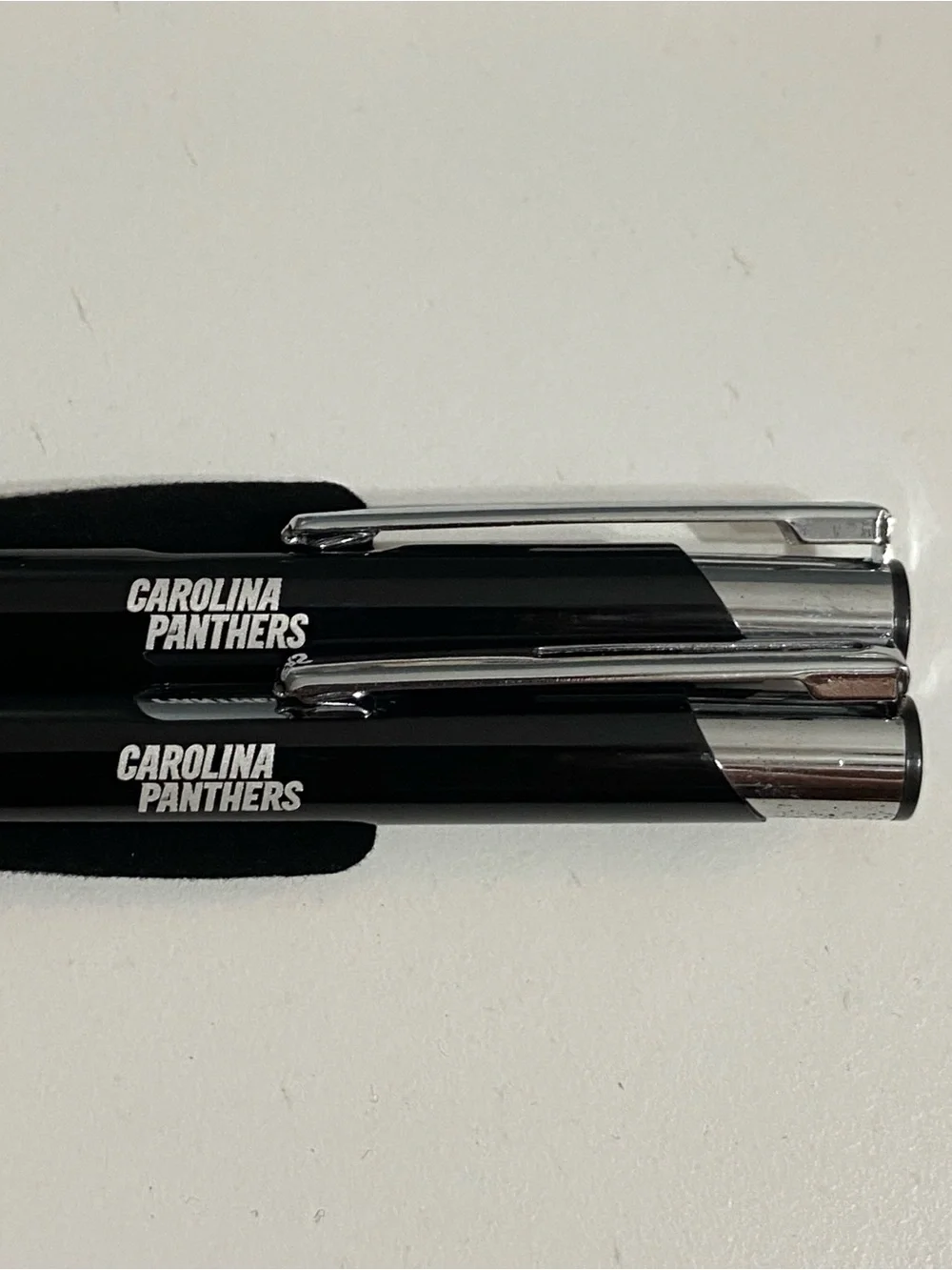 NFL Carolina Panthers Laser Engraved Notepad and Pen Set